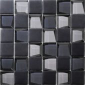 Glass 2"x2" Grey Mix Mosaic | Glens Falls Tile & Supplies