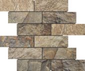 Slate Stone Beige Glazed Ceramic 2"x6" Brick | Glens Falls Tile & Supplies