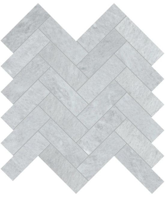 Aura Fresca 1.25x4 Herringbone Mosaic | Glens Falls Tile & Supplies