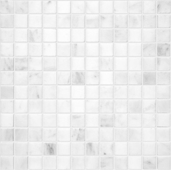 Bianco Venatino 1x1 Polished Mosaic | Glens Falls Tile & Supplies