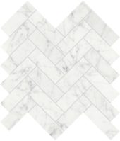 Eterna Bianco 1.25x4 Honed Herringbone Mosaic | Glens Falls Tile & Supplies