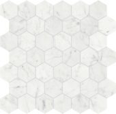 Eterna Bianco 2 Polished Hexagon Mosaic | Glens Falls Tile & Supplies