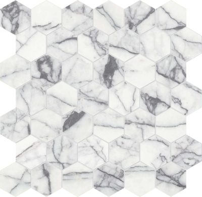 Lilac Volta 2 Hexagon Mosaic