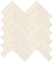 Serene Ivory 1.25x4 Herringbone Mosaic | Glens Falls Tile & Supplies