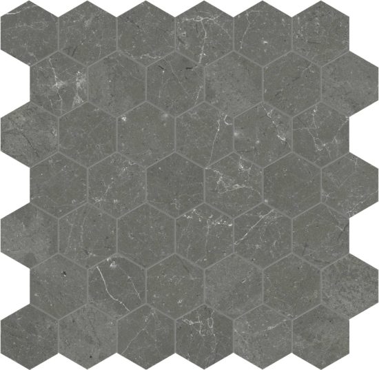 Stark Carbon 2 Hexagon Mosaic | Glens Falls Tile & Supplies