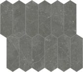 Stark Carbon 2x6 Picket Mosaic | Glens Falls Tile & Supplies