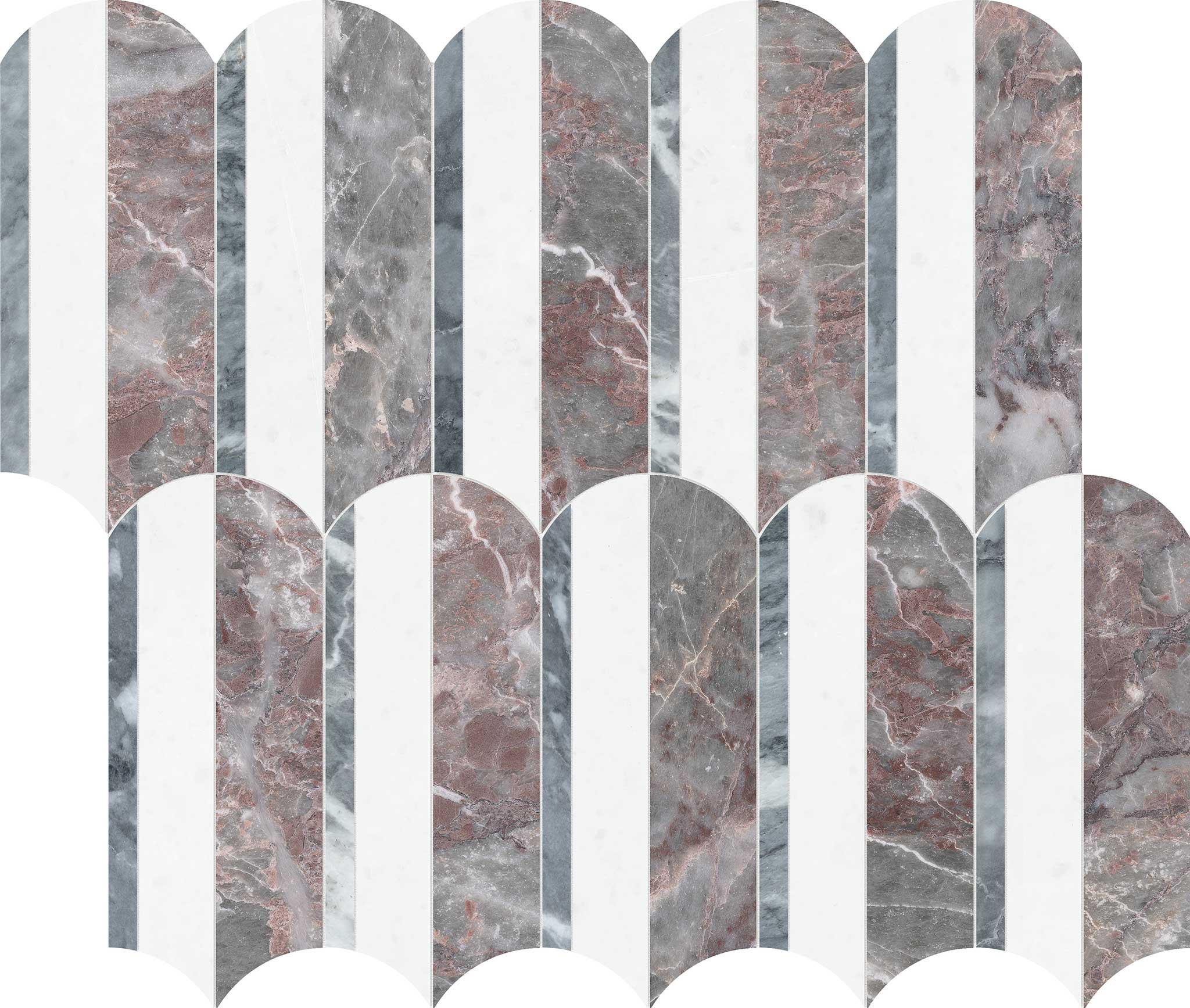 Utopio Hydros Blush Mosaic | Glens Falls Tile & Supplies