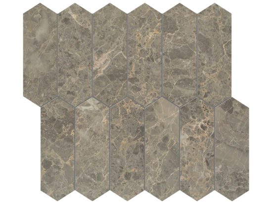 Velutto Ash 2x6 Picket Mosaic | Glens Falls Tile & Supplies