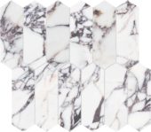 Viola Roccia 2x6 Picket Mosaic | Glens Falls Tile & Supplies