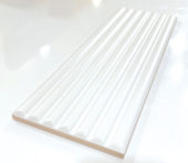 Sausalito 5X13 White  Gloss 02 | Glens Falls Tile & Supplies