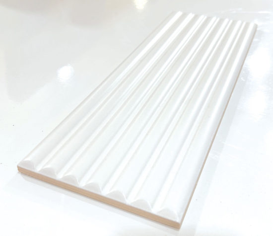 Sausalito 5X13 White Matt 02 | Glens Falls Tile & Supplies