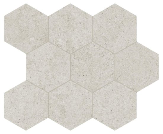 Lithoform 4" Hex Crosscut Dunes | Glens Falls Tile & Supplies