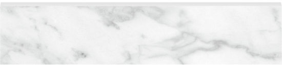 Plata 3x12 Carrara Abisso Bullnose Matte | Glens Falls Tile & Supplies