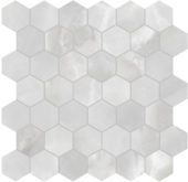 Plata Onyx Crystallo 2 Hexagon Polished | Glens Falls Tile & Supplies