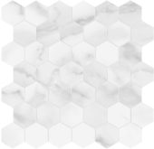 Plata Statuario Brina 2 Hexagon Matte | Glens Falls Tile & Supplies