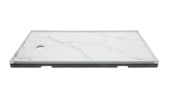 Shower Pan 30x60 Bianco Marble | Glens Falls Tile & Supplies