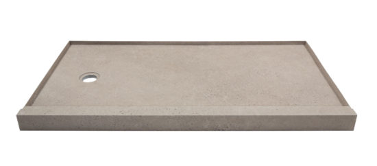 Shower Pan 30x60 Concrete Sand | Glens Falls Tile & Supplies