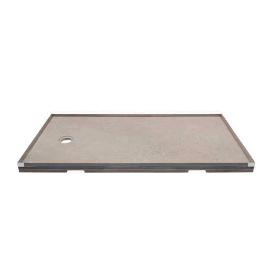 Shower Pan 30x60 Concrete Sand | Glens Falls Tile & Supplies