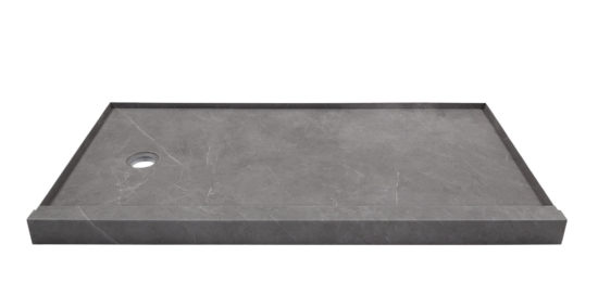 Shower Pan 30x60 Graphite Slate | Glens Falls Tile & Supplies