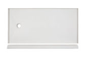 Shower Pan 30x60 Vivid White | Glens Falls Tile & Supplies