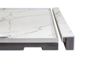 Shower Pan 32x60 Bianco Marble | Glens Falls Tile & Supplies