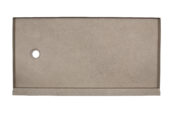 Shower Pan 32x60 Concrete Sand | Glens Falls Tile & Supplies