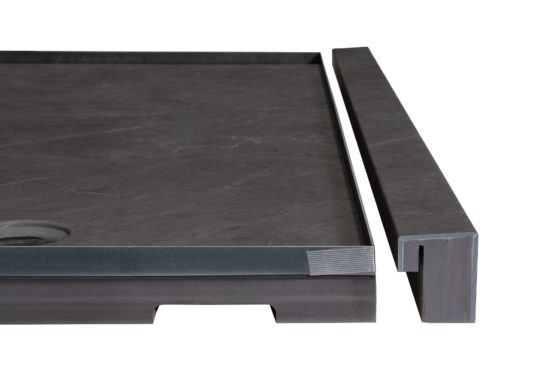 Shower Pan 32x60 Graphite Slate | Glens Falls Tile & Supplies