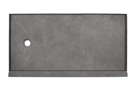 Shower Pan 36x60 Graphite Slate | Glens Falls Tile & Supplies
