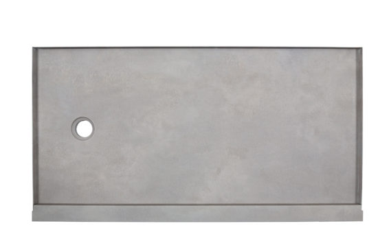 Shower Pan 36x60 Urban Concrete | Glens Falls Tile & Supplies