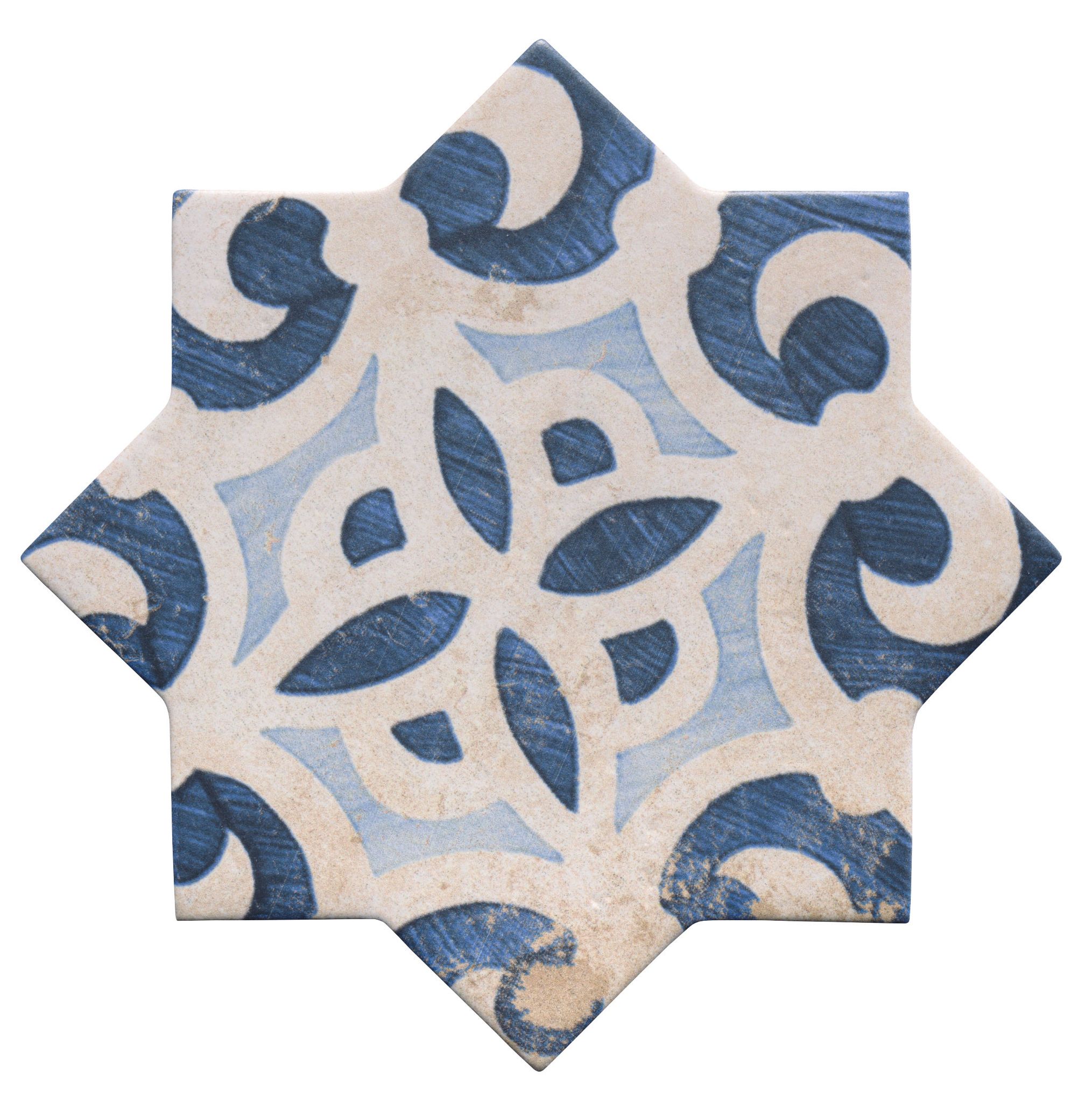 Tuscany 6x6 Star Bourton | Glens Falls Tile & Supplies